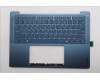 Lenovo 5CB1S00216 C-Cover with keyboard, Hebrew, Tidal Teal, Puresight Logo, US