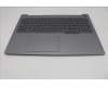 Lenovo 5CB1S00307 C-Cover with keyboard, Belgian, Arctic Grey, Backlight, H-series, UK