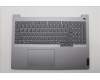 Lenovo 5CB1S00313 C-Cover with keyboard, Greek, Arctic Grey, Backlight, H-series, US