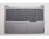 Lenovo 5CB1S00376 C-Cover with keyboard, English, Arctic Grey, Backlight, U-series