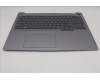 Lenovo 5CB1S00376 C-Cover with keyboard, English, Arctic Grey, Backlight, U-series, US