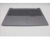 Lenovo 5CB1S00844 C-Cover with keyboard, Switzerland, Arctic Grey, Backlight, U-series, UK