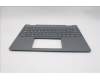 Lenovo 5CB1S01173 C-Cover with keyboard, Spanish, Luna Grey, Backlight, Non-FingerPrint, UK