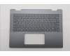 Lenovo 5CB1S01181 C-Cover with keyboard, Russian, Luna Grey, Backlight, Non-FingerPrint, US