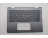 Lenovo 5CB1S02802 C-Cover with keyboard, French, Luna Grey, Non-FingerPrint, US