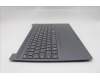Lenovo 5CB1S05148 C-Cover with keyboard, French, Luna Grey, Non-Backlight, FingerPrint, US