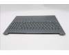 Lenovo 5CB1S05162 C-Cover with keyboard, Russian, Luna Grey, Non-Backlight, FingerPrint, US