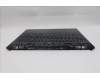 Lenovo 5CB1S11828 C-Cover with keyboard, Greek, Eclipse Black, RGB Backlight, US