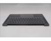 Lenovo 5CB1S11860 C-Cover with keyboard, French, Luna Grey, Backlight, US