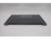 Lenovo 5CB1S11866 C-Cover with keyboard, Hungarian, Luna Grey, Backlight, UK