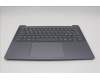 Lenovo 5CB1S11877 C-Cover with keyboard, Switzerland, Luna Grey, Backlight, UK