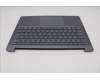 Lenovo 5CB1S11881 C-Cover with keyboard, UK English, Luna Grey, Backlight, UK
