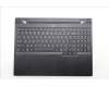 Lenovo 5CB1S22989 C-Cover with keyboard, Arabic, Eclipse Black, RGB Backlight, Anodizing Sandblasting, US