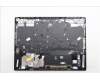 Lenovo 5CB1S22989 C-Cover with keyboard, Arabic, Eclipse Black, RGB Backlight, Anodizing Sandblasting, US
