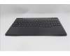 Lenovo 5CB1S22992 C-Cover with keyboard, Bulgarian, Eclipse Black, RGB Backlight, Anodizing Sandblasting, UK
