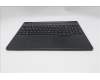 Lenovo 5CB1S24065 C-Cover with keyboard, Icelandic, Eclipse Black, RGB Backlight, Anodizing Sandblasting, UK