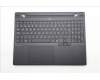 Lenovo 5CB1S24174 C-Cover with keyboard, Spanish, Eclipse Black, White Backlight, Anodizing Sandblasting, UK