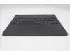 Lenovo 5CB1S31079 C-Cover with keyboard, Portuguese, Eclipse Black, White Backlight, Painting, UK