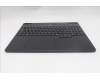 Lenovo 5CB1S31082 C-Cover with keyboard, Spanish, Eclipse Black, White Backlight, Painting, UK