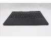 Lenovo 5CB1S31142 C-Cover with keyboard, French, Eclipse Black, RGB Backlight, US
