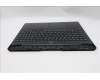 Lenovo 5CB1S31149 C-Cover with keyboard, Italian, Eclipse Black, RGB Backlight, UK
