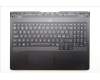 Lenovo 5CB1S50715 C-Cover with keyboard, Nordic, Eclipse Black, RGB Backlight, UK