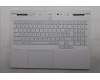 Lenovo 5CB1S50737 C-Cover with keyboard, French, Glacier white, US