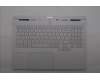 Lenovo 5CB1S50740 C-Cover with keyboard, Greek, Glacier white, US