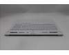 Lenovo 5CB1S50751 C-Cover with keyboard, Spanish, Glacier white, UK