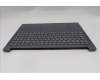 Lenovo 5CB1S50837 C-Cover with keyboard, Czech Slovakian, Luna Grey, UK