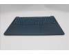 Lenovo 5CB1S50989 C-Cover with keyboard, Spanish, Tidal Teal, UK