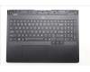 Lenovo 5CB1S57443 C-Cover with keyboard, US English Euro, Eclipse Black, White Backlight, US