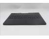 Lenovo 5CB1S57471 C-Cover with keyboard, Czech Slovakian, Eclipse Black, RGB Backlight, UK