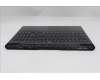 Lenovo 5CB1S57472 C-Cover with keyboard, English, Eclipse Black, RGB Backlight, US