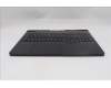 Lenovo 5CB1S57491 C-Cover with keyboard, Spanish, Eclipse Black, RGB Backlight, UK
