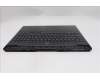 Lenovo 5CB1S57492 C-Cover with keyboard, Switzerland, Eclipse Black, RGB Backlight, UK