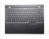 Lenovo 5CB1S75710 C-Cover with keyboard, US English Euro, Eclipse Black, RGB Backlight, Anodizing Sandblasting, US