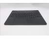 Lenovo 5CB1S75711 C-Cover with keyboard, French, Eclipse Black, RGB Backlight, Anodizing Sandblasting, US