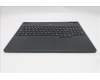 Lenovo 5CB1S75727 C-Cover with keyboard, Spanish, Eclipse Black, RGB Backlight, Anodizing Sandblasting, UK