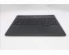 Lenovo 5CB1S76616 C-Cover with keyboard, UK English, Eclipse Black, White Backlight, Anodizing Sandblasting, UK