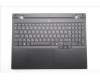 Lenovo 5CB1S76661 C-Cover with keyboard, Hungarian, Eclipse Black, White Backlight, Painting, UK