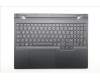 Lenovo 5CB1S76663 C-Cover with keyboard, Italian, Eclipse Black, White Backlight, Painting, UK