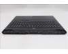 Lenovo 5CB1S76687 C-Cover with keyboard, French, Eclipse Black, White Backlight, US