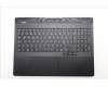 Lenovo 5CB1S76694 C-Cover with keyboard, Italian, Eclipse Black, White Backlight, UK