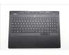 Lenovo 5CB1S76699 C-Cover with keyboard, Portuguese, Eclipse Black, White Backlight, UK