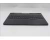 Lenovo 5CB1S76721 C-Cover with keyboard, Hebrew, Eclipse Black, RGB Backlight, US