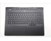 Lenovo 5CB1S76724 C-Cover with keyboard, Italian, Eclipse Black, RGB Backlight, UK