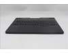 Lenovo 5CB1S80252 C-Cover with keyboard, Spanish, Eclipse Black, RGB Backlight, UK