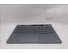 Lenovo 5CB1S82733 C-Cover with keyboard, French, Luna Grey, Non-FingerPrint, US