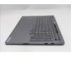 Lenovo 5CB1S82739 C-Cover with keyboard, Italian, Luna Grey, Non_FingerPrint